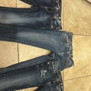 Miss Me Women's Boot Cut Blue Jeans